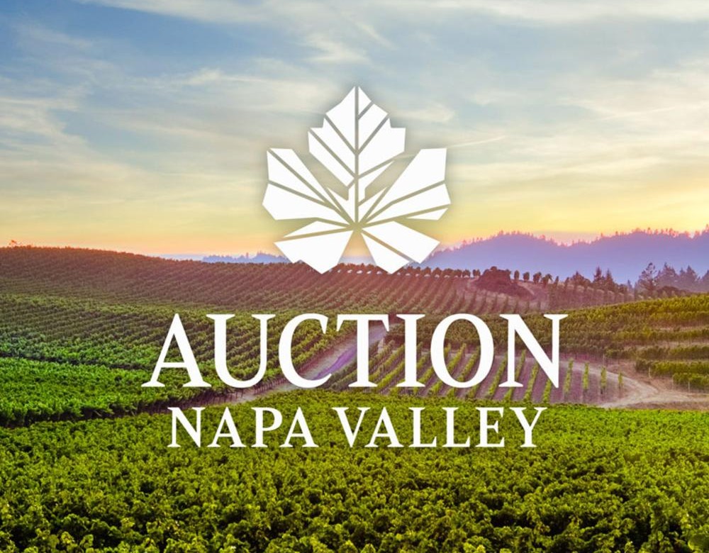 Napa Valley auction banner