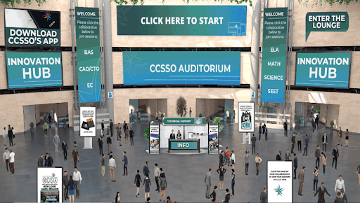 CCSO Experiential events virtual lobby