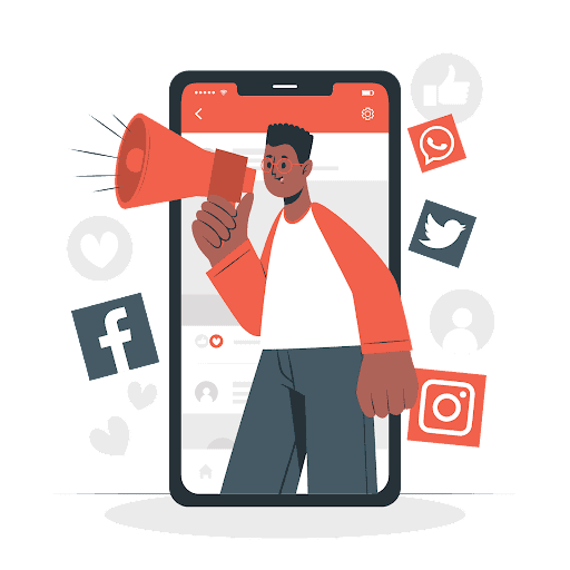 social media sharing 