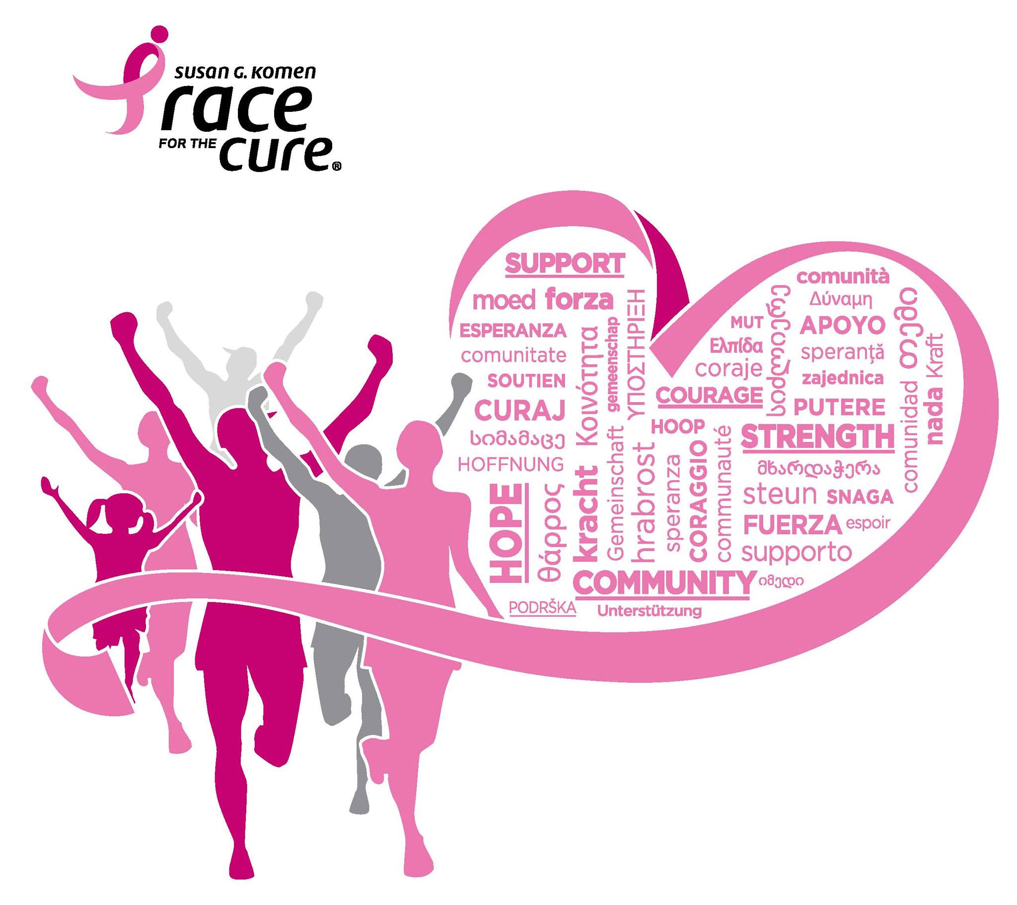Race for the cure banner