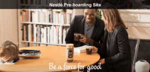 Nestle pre onboarding site