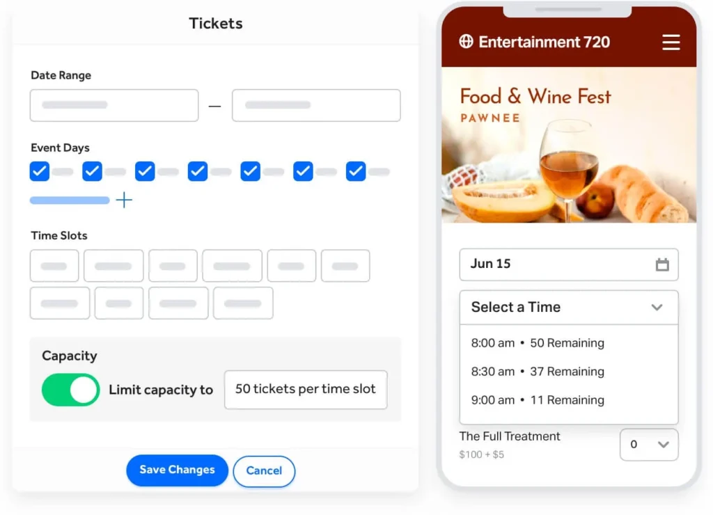 Event spice event registration software