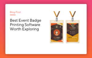 Best Event Badge Printing Software banner