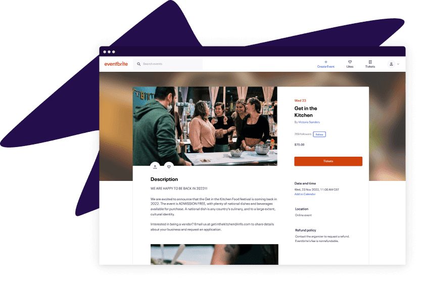 eventbrite event registration platform