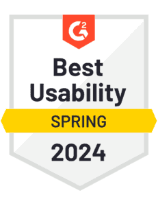 BEST USABILITY - G2 SPRING