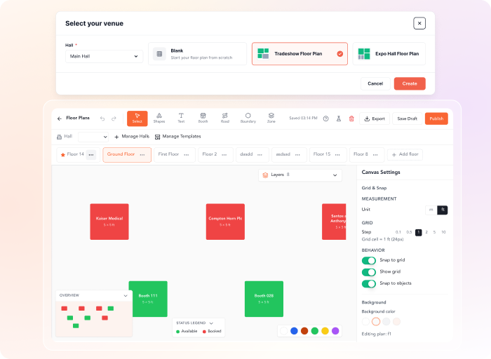 build-your-layout-to-real-venue-dimensions