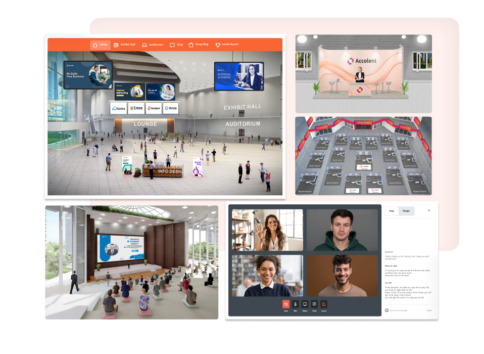 Offer Virtual Attendees Valuable Content through an Immersive Platform