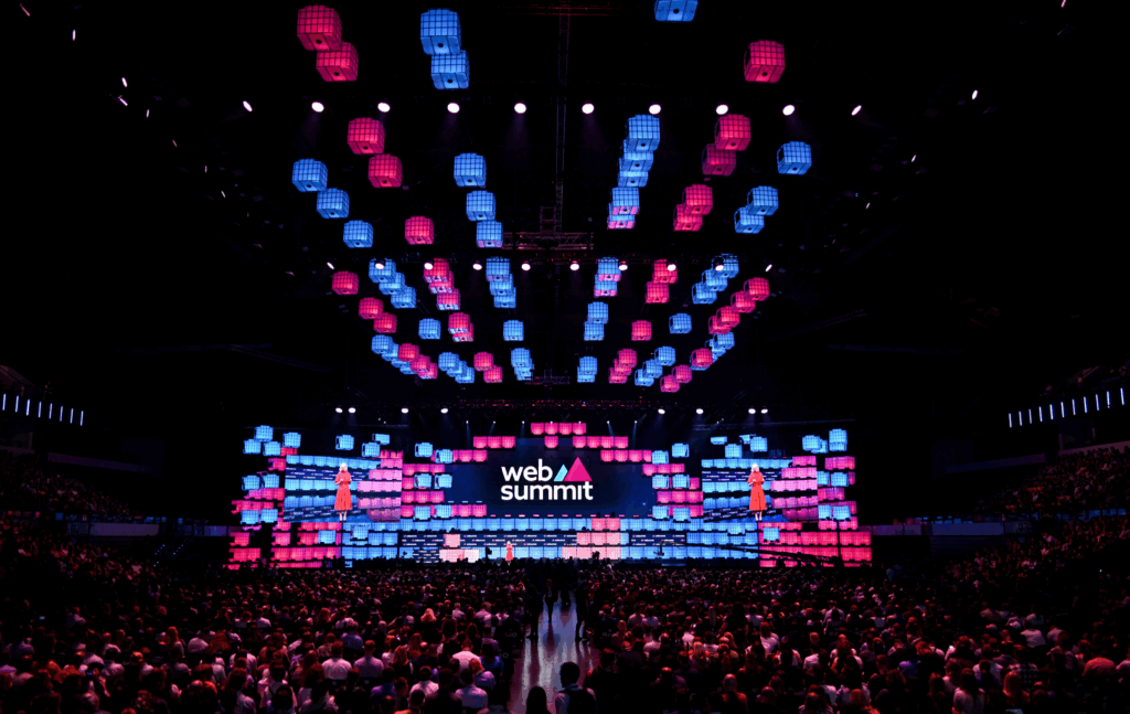 Web Summit event for tech professionals