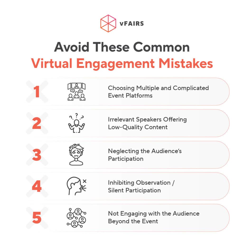 5 Virtual Engagement Mistakes (+5 Easy Fixes) - vFairs.com