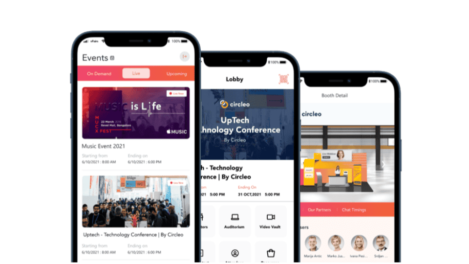 vFairs mobile app
