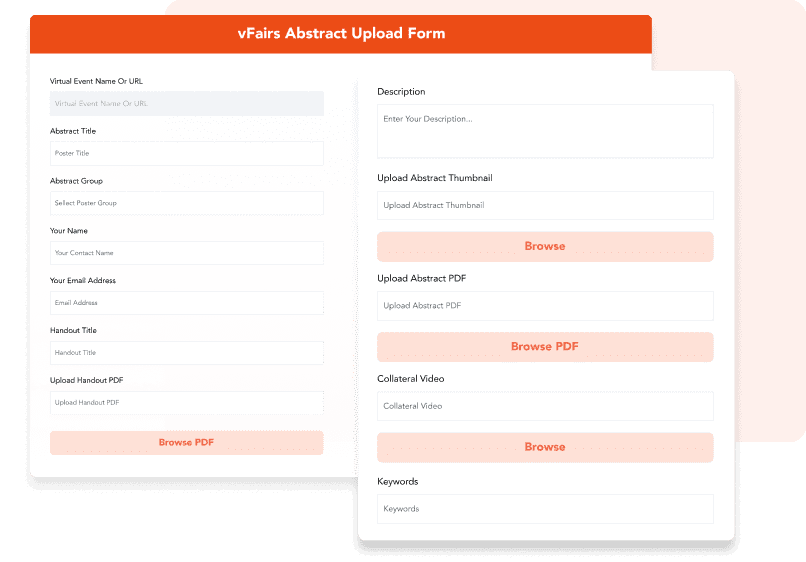 Collect abstracts with vFairs abstract management software