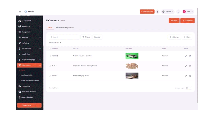 vFairs Multiple Currency