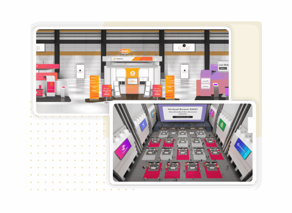exhibitor booths