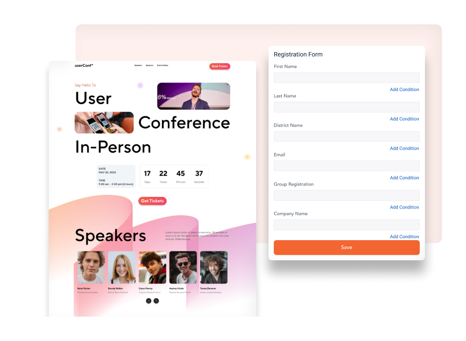 build-excitement-about-your-gala-collect-registrations-through-a-custom-site-page