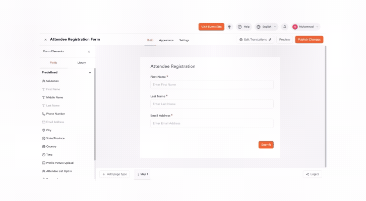 1 Registration form updates gif