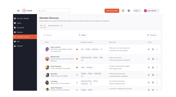 Attendee Discovery Sep 2025 Newsletter GIF