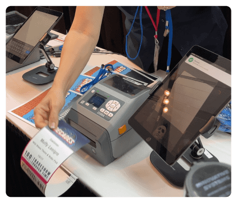 Badge printing & check-in Apps