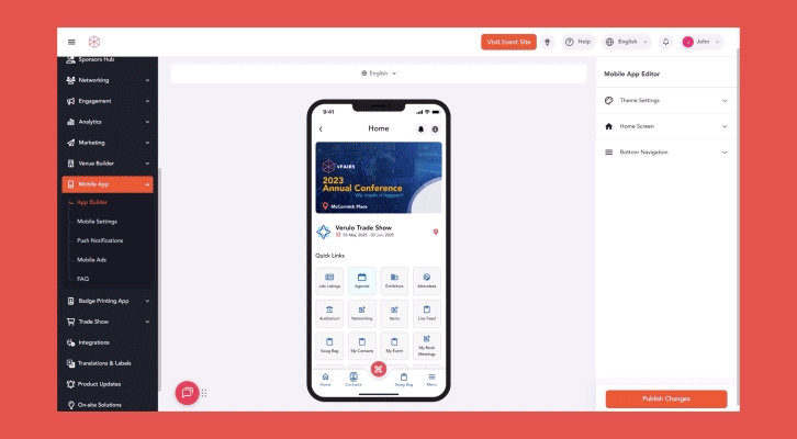 making changes in bottom navigation