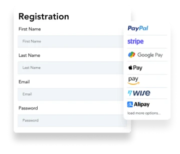 Event websites & registration