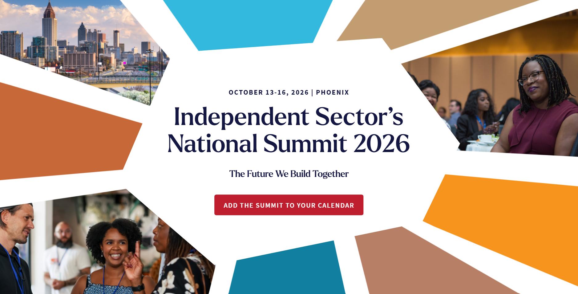 Independent Sector's National Summit nonprofit conference banner image