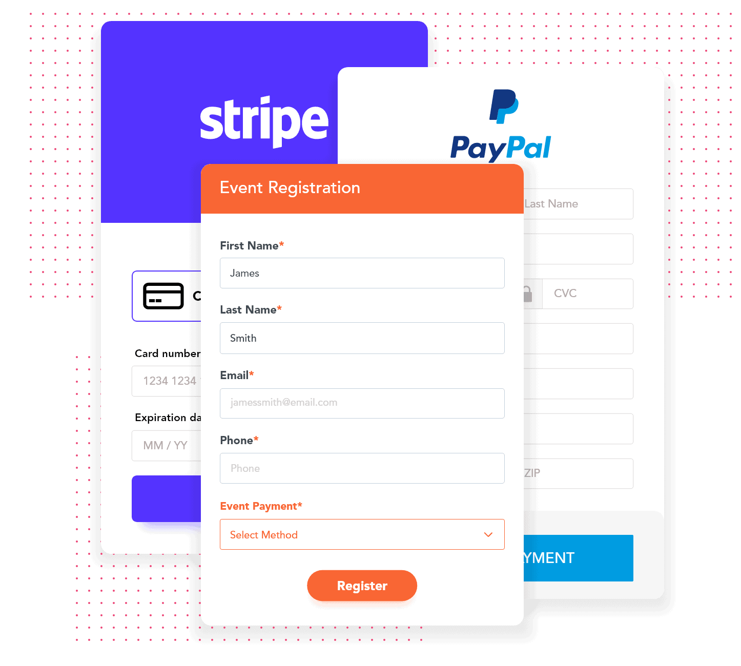 payment processors for event ticketing software