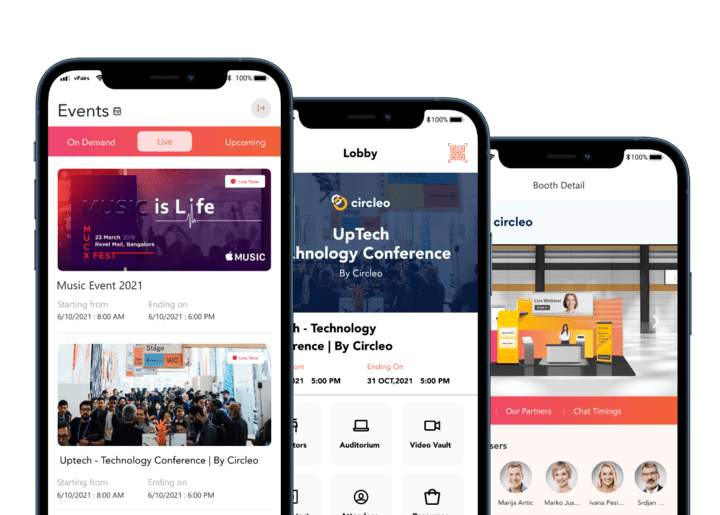 different types of event apps