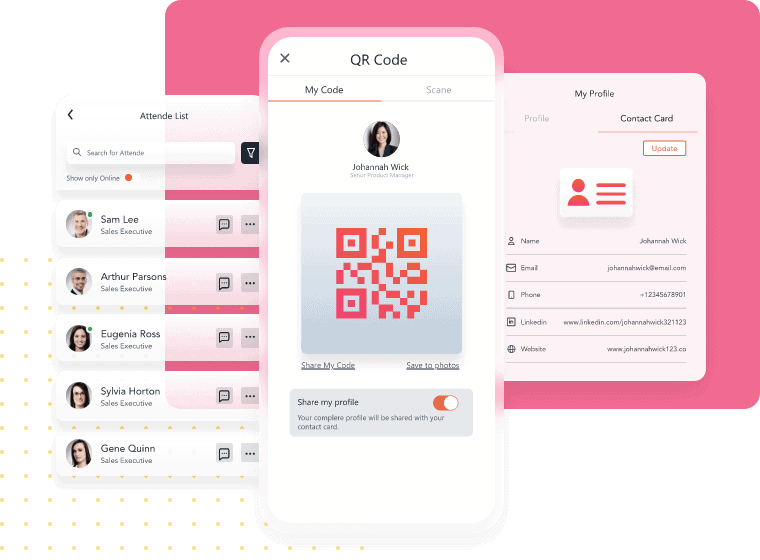 event app for check in