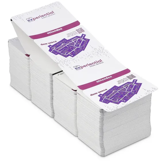 vFairs Badge Printing_Paper size and dimensions