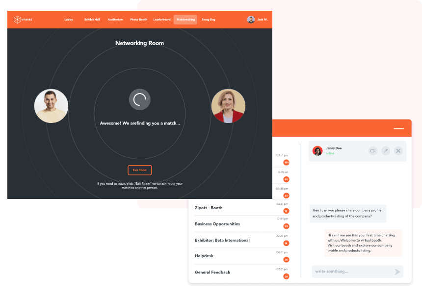 reasons why you need an event app - networking features