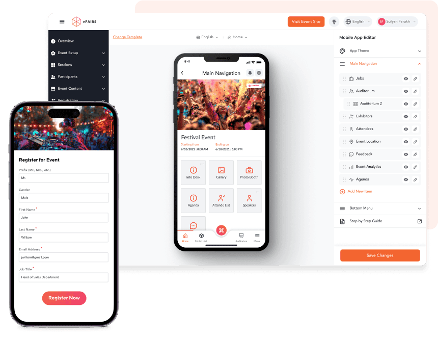event technology for festivals