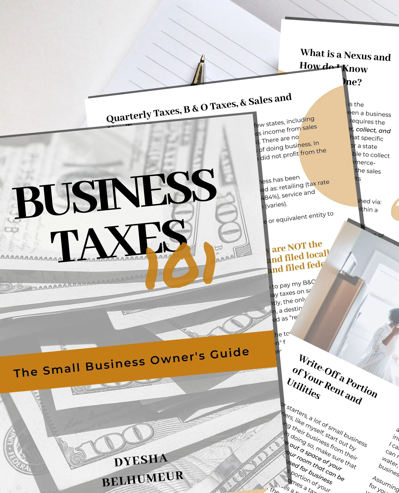 Business Taxes 101 Workshop Ideas