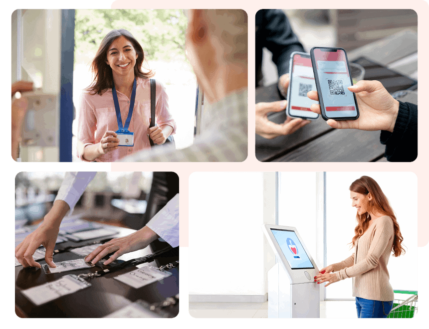 Onsite event check-in technology