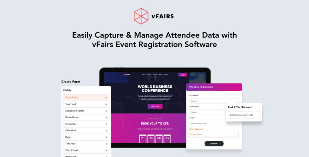 How to build event landing pages