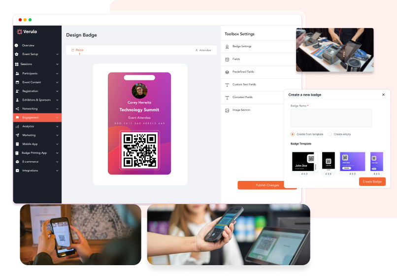 Get Attendees Through the Door in Seconds.