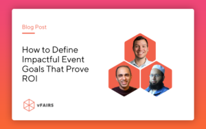 Define event goals banner image