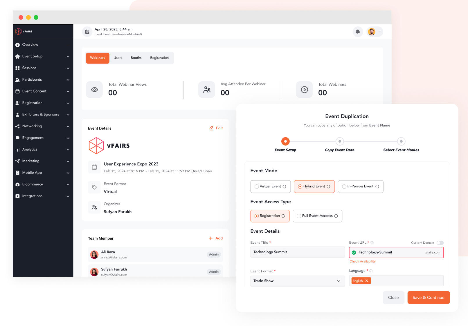Manage Registration, Speakers, and Logistics from a SManage Registration, Speakers, and Logistics from a Single Dashboardingle Dashboard (1)