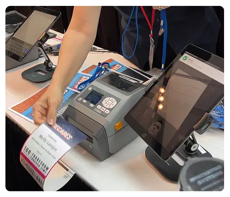 Apps de impresión y registro de credenciales