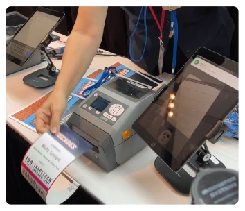 Badge printing & check-in Apps