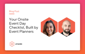 Your Onsite Event Day Checklist banner
