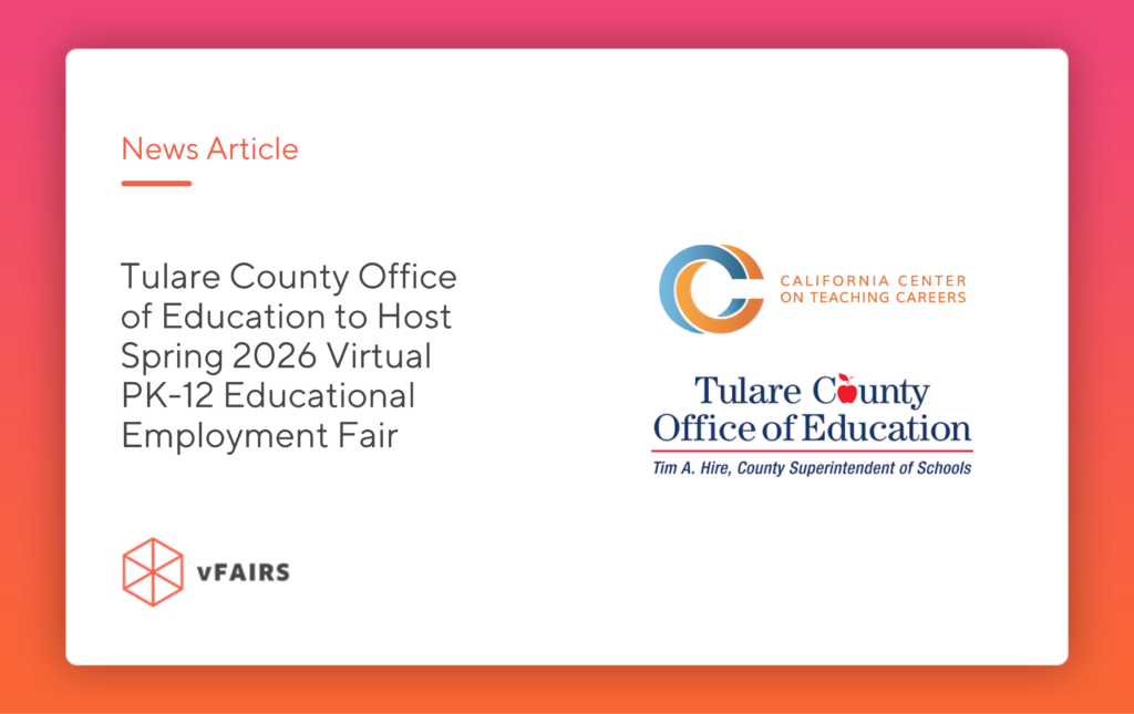 Tulare County Office of Education to Host Spring 2026 Virtual PK-12 ...