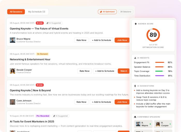 give-personalized-agendas-to-each-attendee