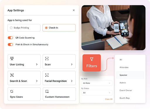 vfairs check in tech