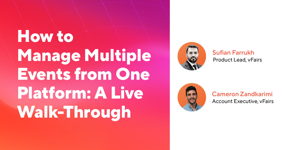 How to Manage Multiple Events from One Platform: A Live Walk-Through
