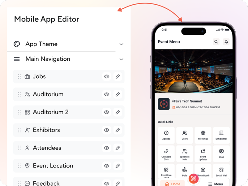 Your branded app, listed and live in about a week.