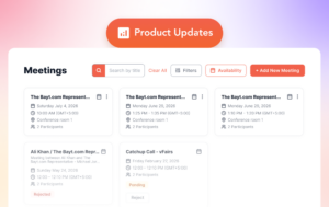 product update- meeting management software
