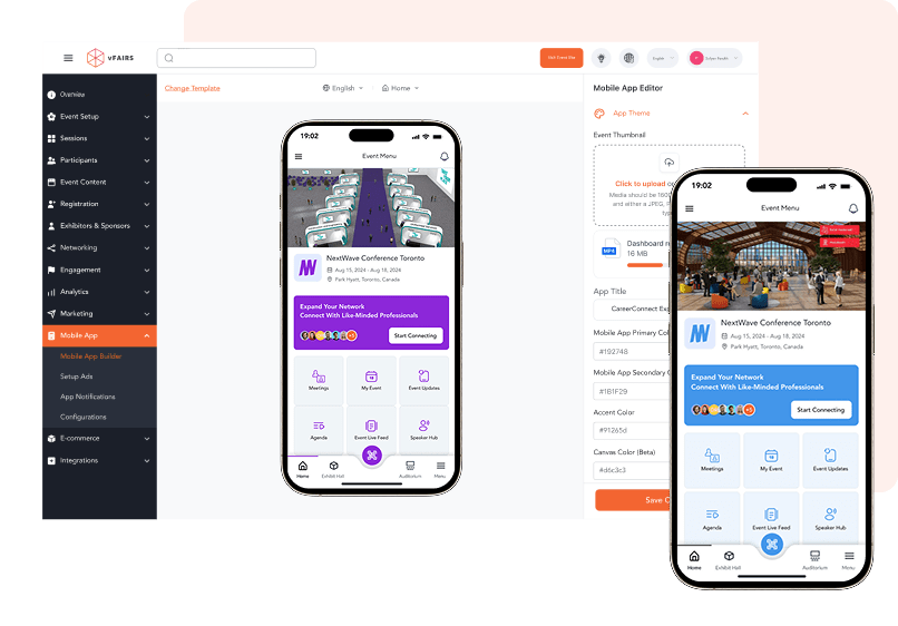 Create a custom branded white-labeled enterprise event app