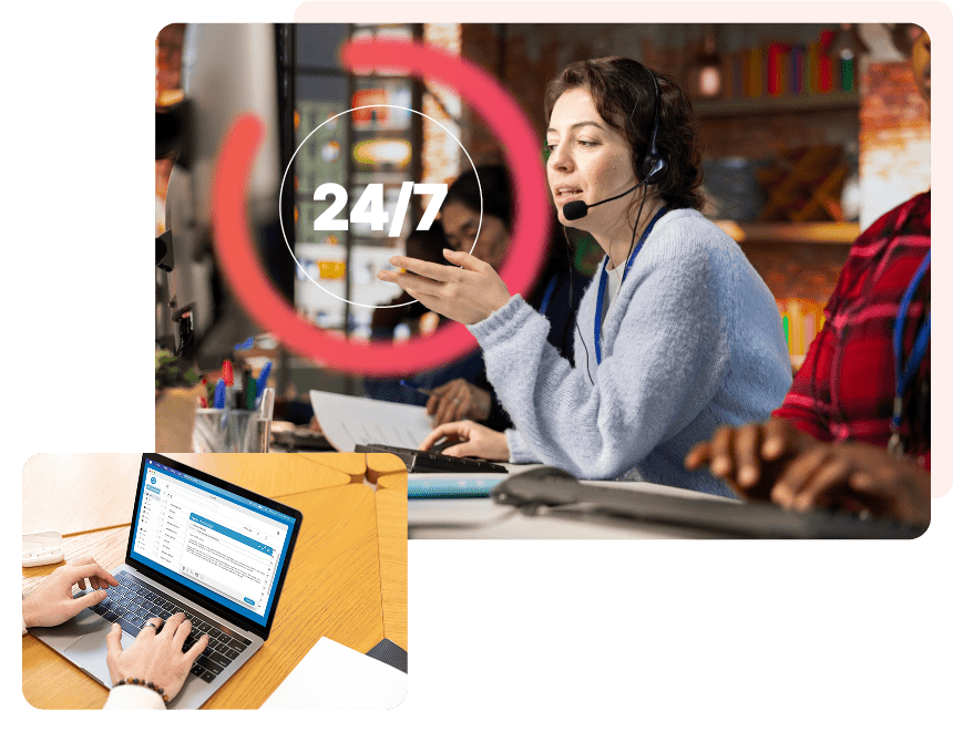 Enterprise grade customer support