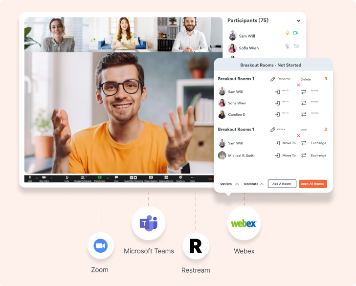 Video restreaming integrations