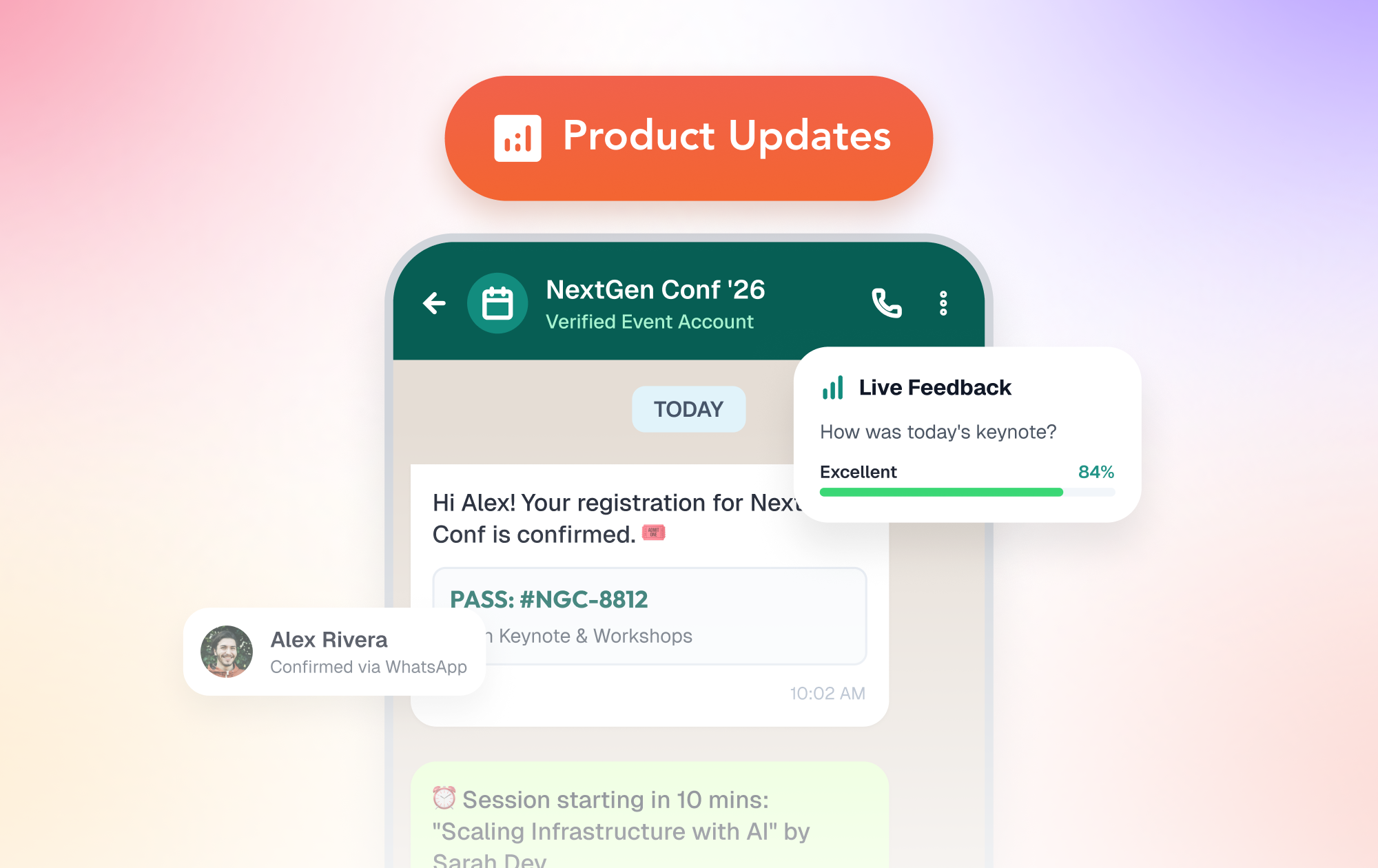 Send & Schedule WhatsApp Campaigns for Event Participants