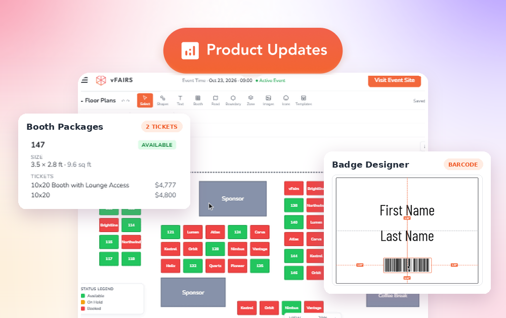 October Product Updates: Agenda Edits in One Window, Portable Check-In &amp; More
